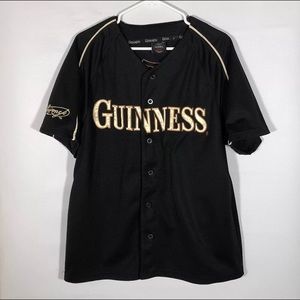 Guinness baseball jersey mens L